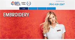 Desktop Screenshot of bflprinting.com
